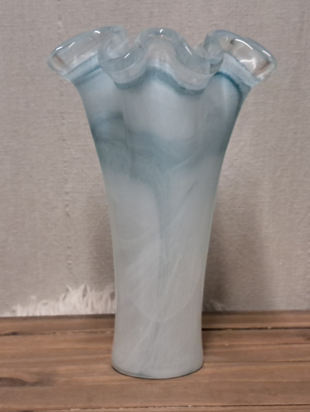 Murano 10" Art Glass Vase - Picture 3 of 9